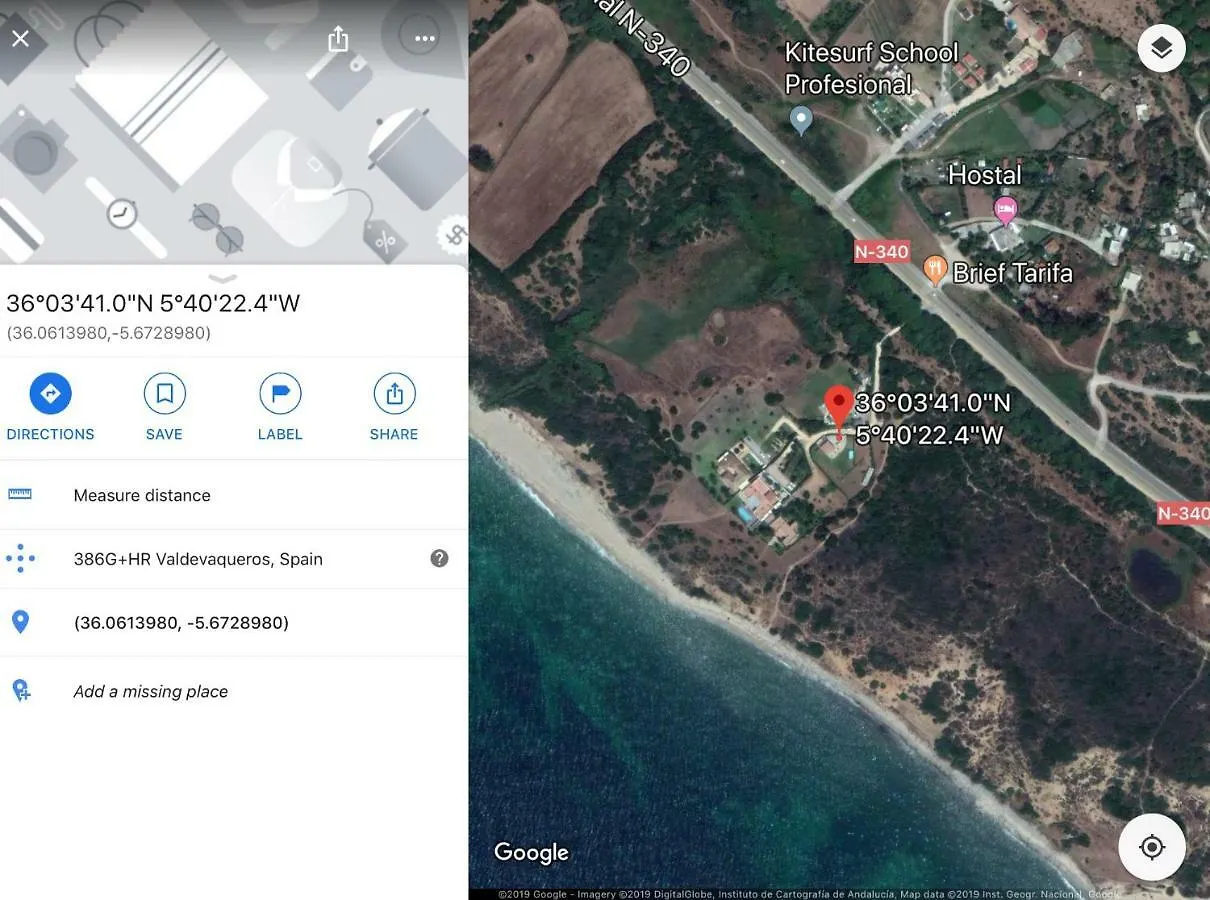 Feriehus Beach House Private Access To Valdevaqueros Beach With Pool And Ac Free Wifi Villa Tarifa Spanien